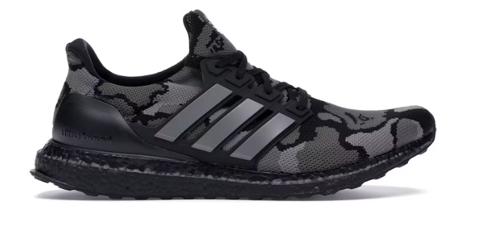 adidas Ultra Boost 4.0 Bape Camo Black