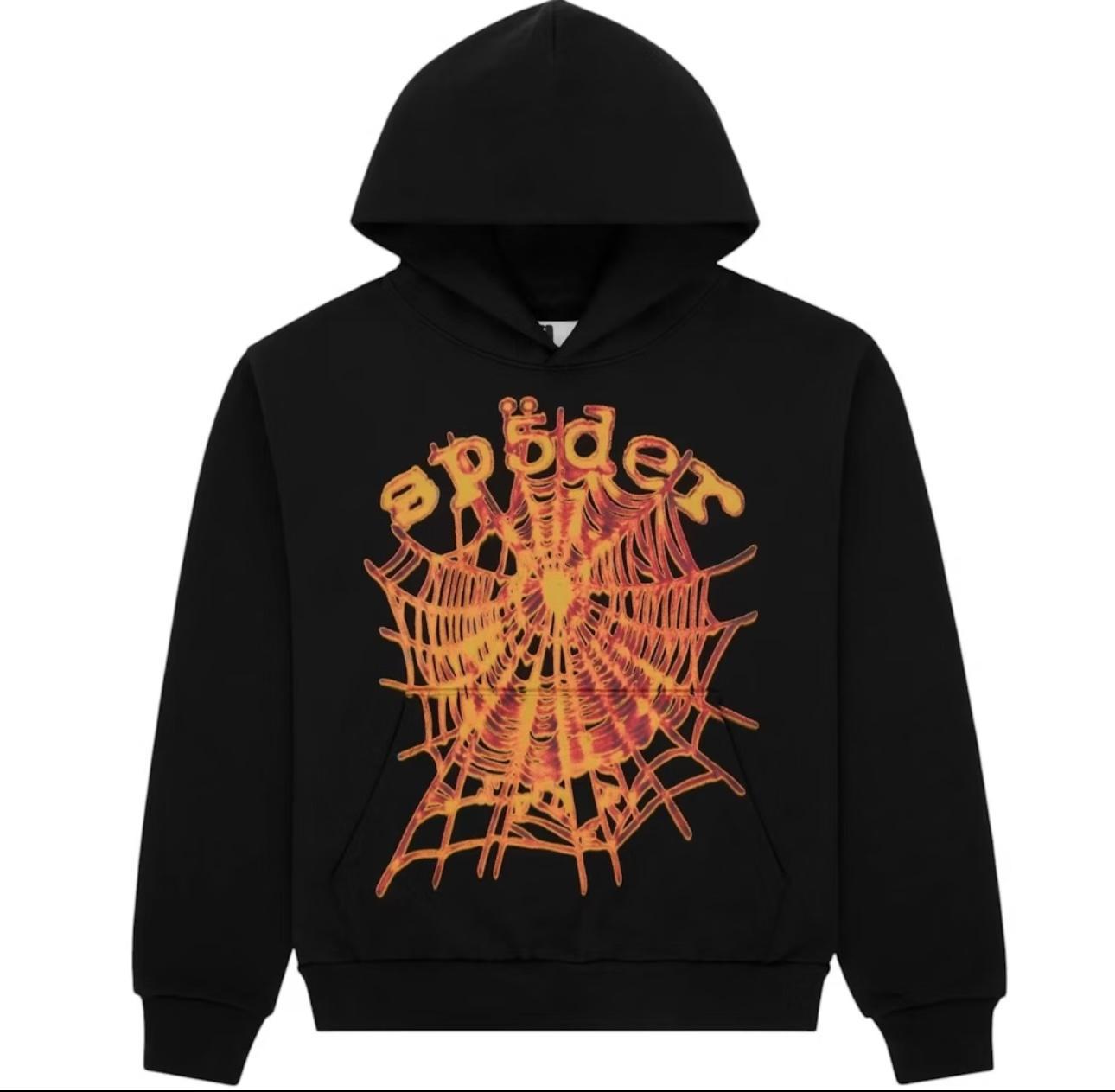 Sp5der OG WEB V2 HOODIE BLACK