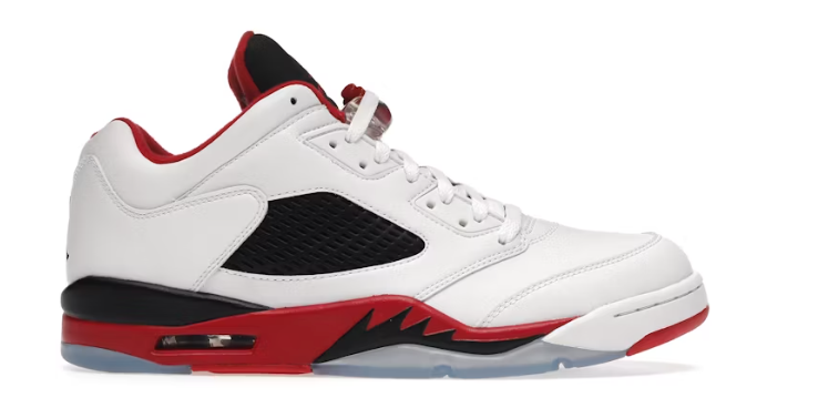 Jordan 5 Retro Low Fire Red