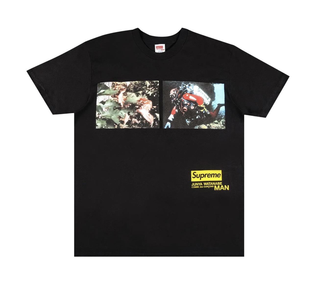 Supreme Junya Watanabe CDG Man Nature Tee Black
