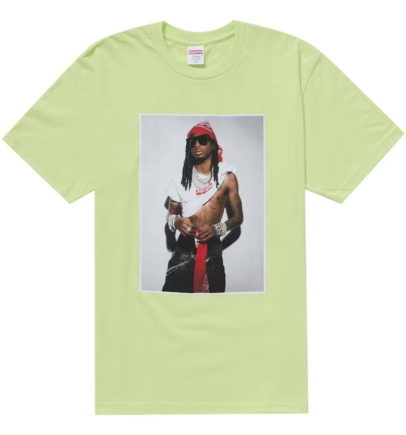 Supreme Carti Tee Lime