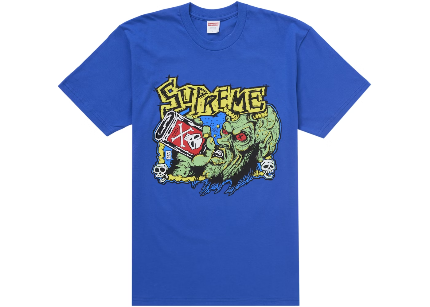 Supreme F***ing Blow Out Tee Blue