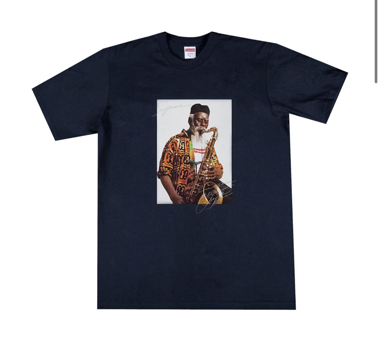 Supreme Pharoah Sanders Tee Navy