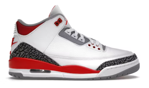 Jordan 3 Retro Fire Red (2022)