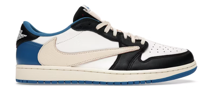 Jordan 1 Retro Low OG SP Fragment x Travis Scott
