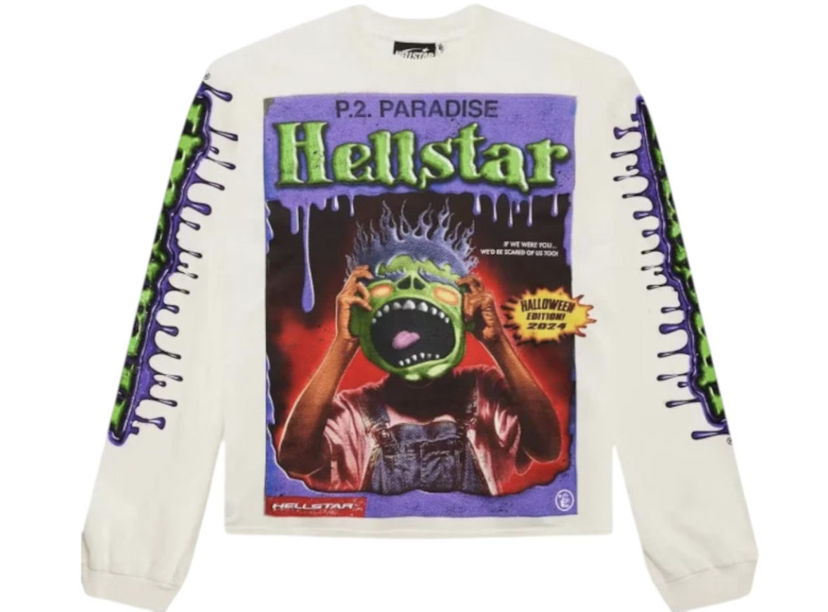 Hellstar Hellstar Zombie Longsleeve T-shirt White