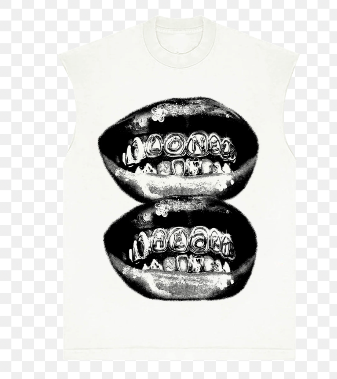 Lonely Hearts Club Lonely Grillz Sleeveless Shirt