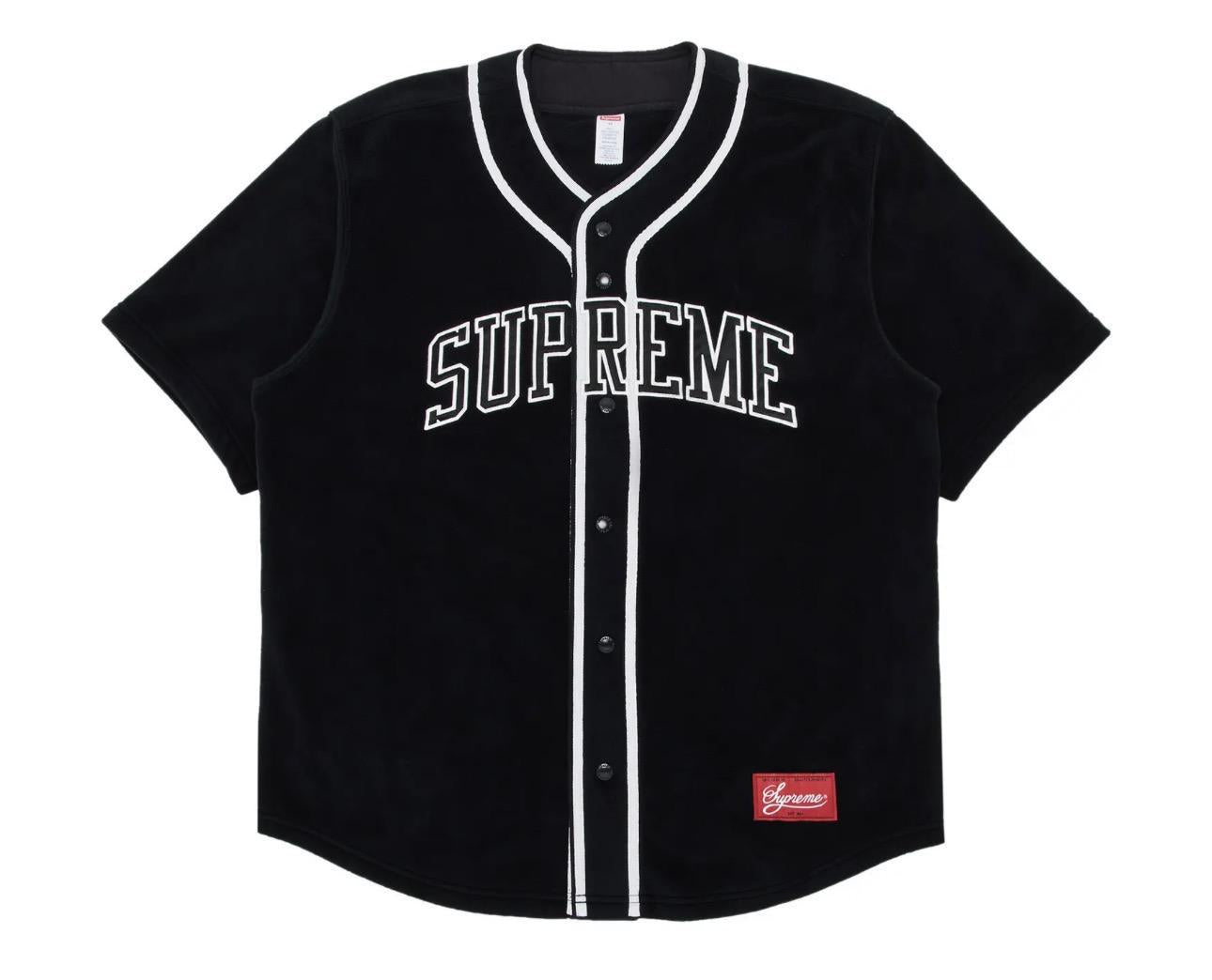 Supreme Polartec Baseball Jersey