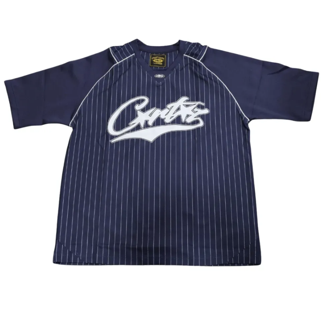 Corteiz Baseball Jersey Blue