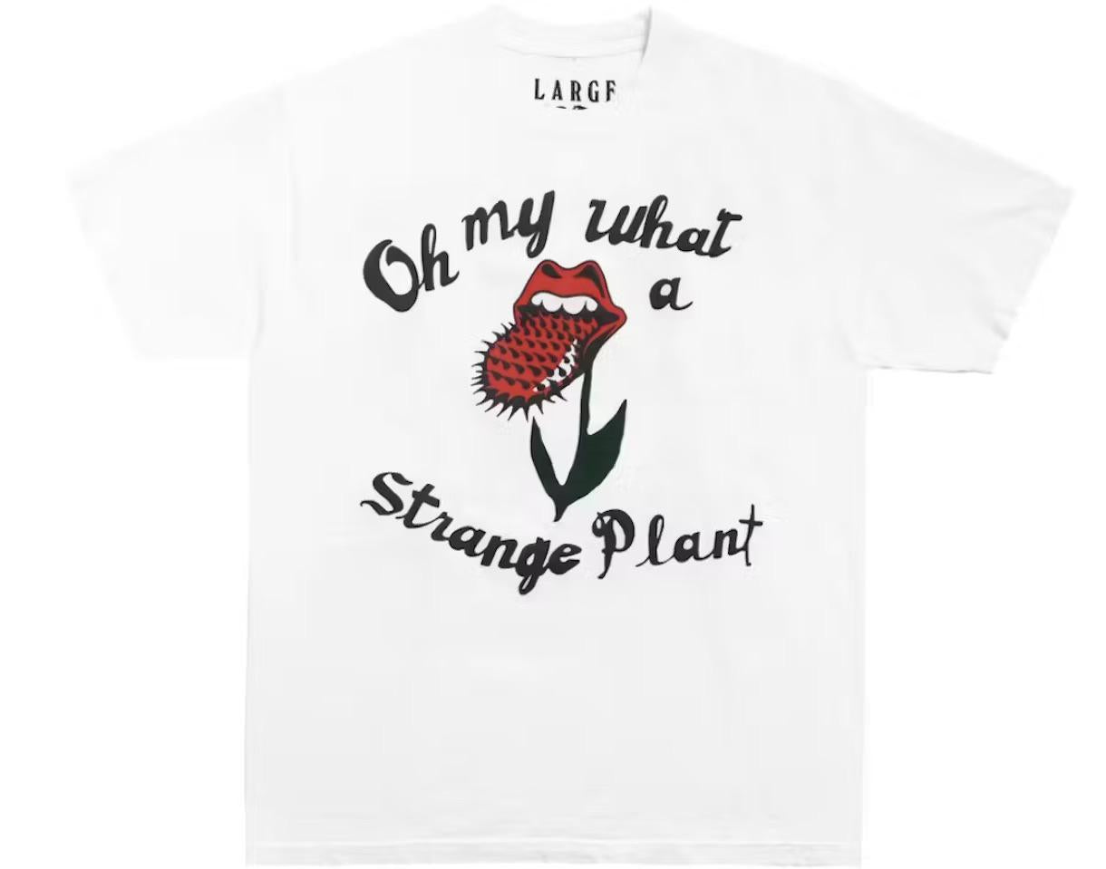 CPFM Rolling Stones Strange Plant Tee White