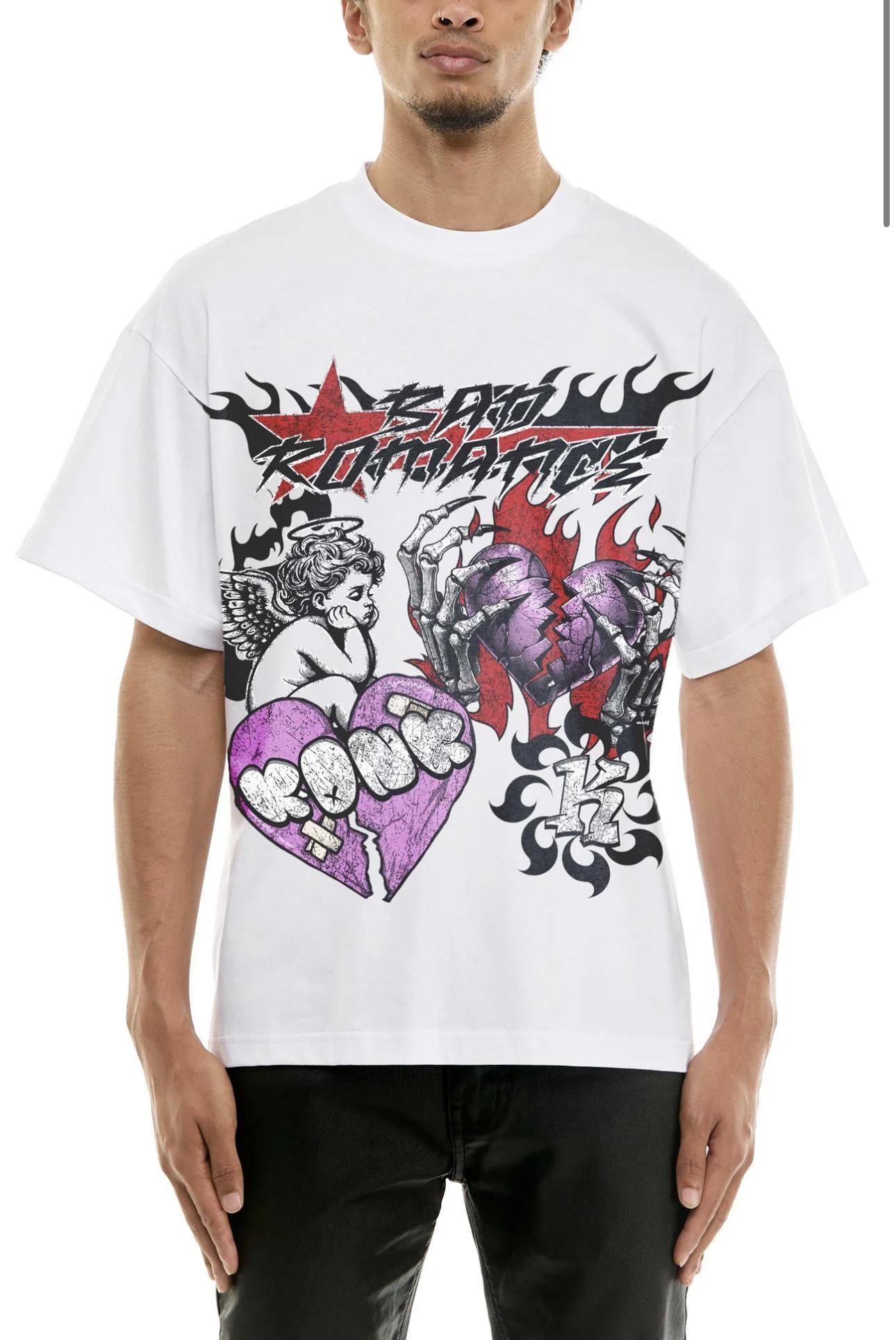 KDNK Bad Romance Tee White