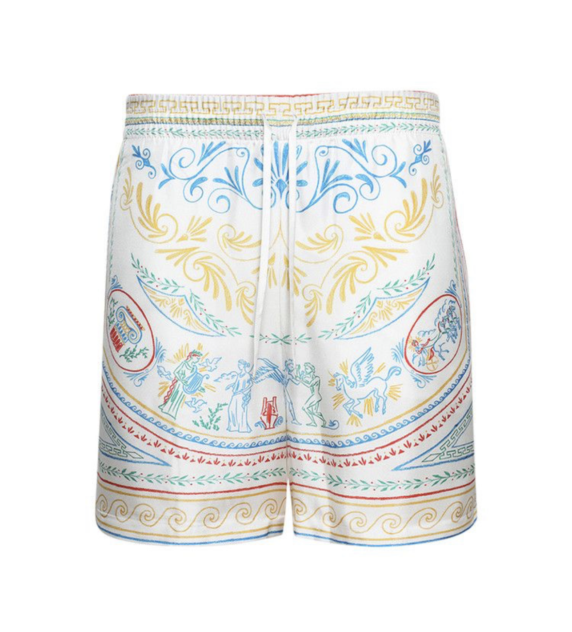 Casablanca Drawstring Shorts 'Crayon Vase'