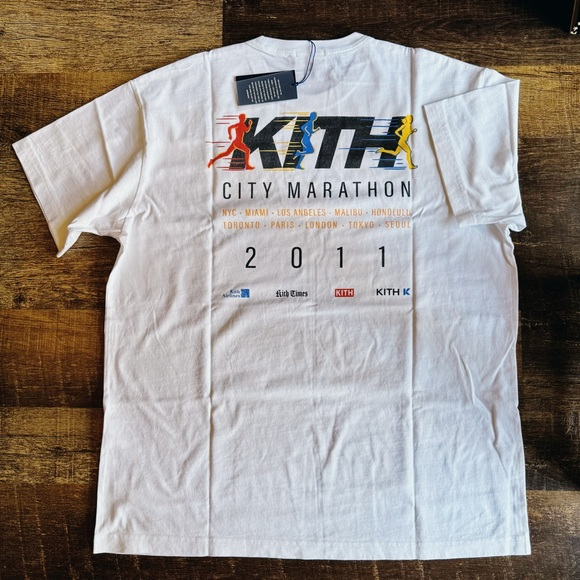 Kith City Marathon Tee White