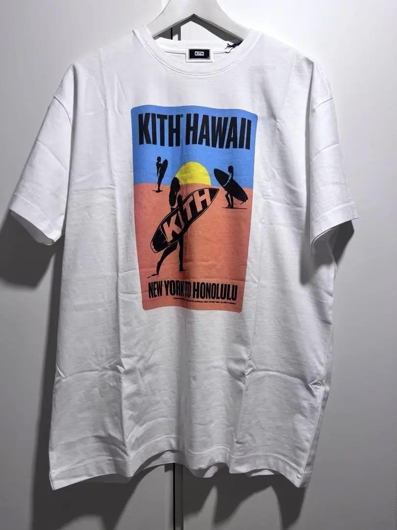 Kith Hawaii Endless Surf Tee White