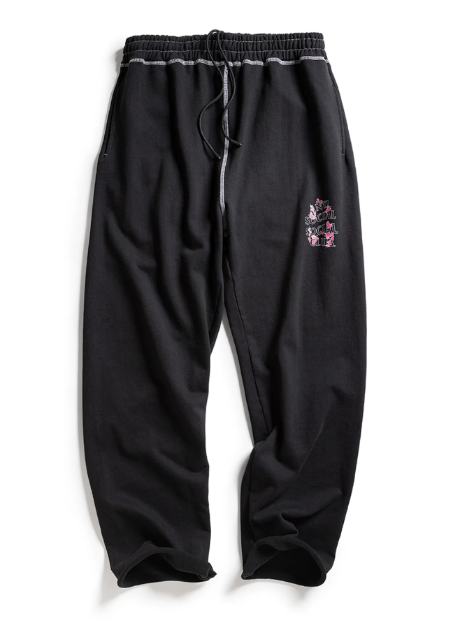 ASSC CONTRAST STITCH SWEATS