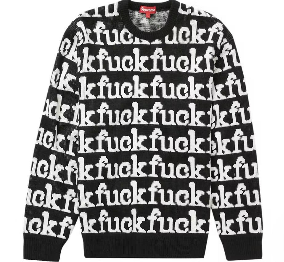 Supreme Fuck Sweater