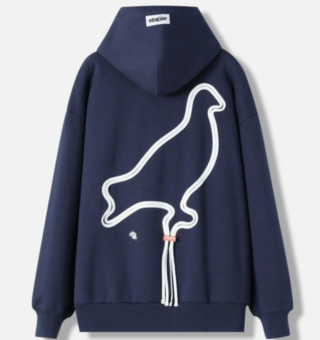 Staple St.Johns Pigeon Hoodie Navy