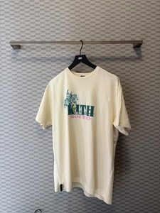Kith Miami Beach Palm Tree Tee White