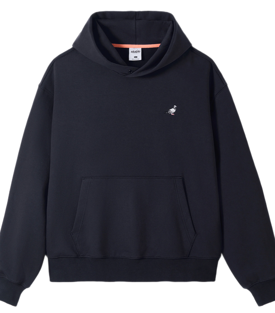 Staple Pigeon Logo Hoodie Black