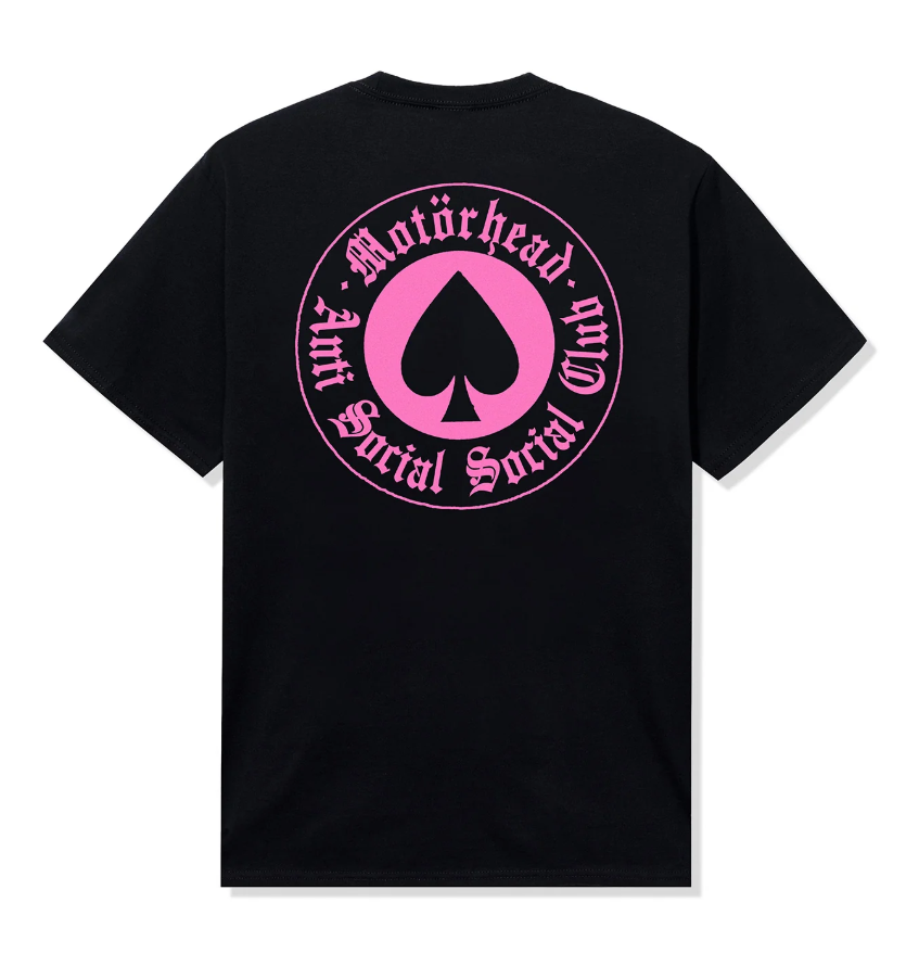 ASSC x Motörhead Aces Forever Tee Black