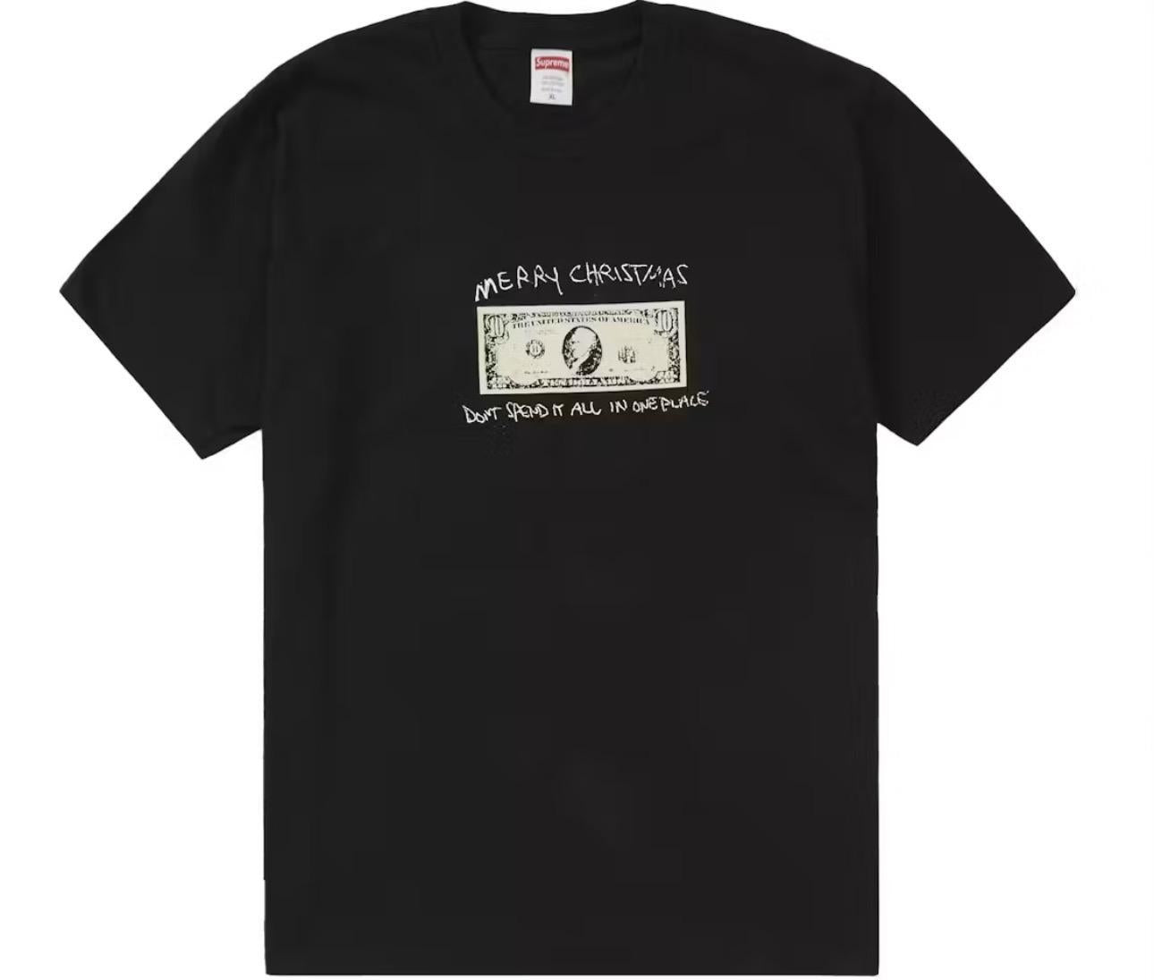 Supreme Spend It Tee Black