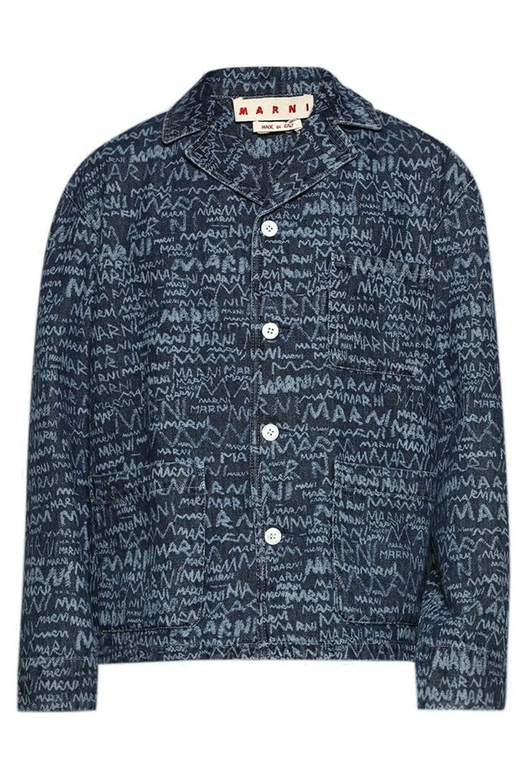 Marni All Over Jacket Denim