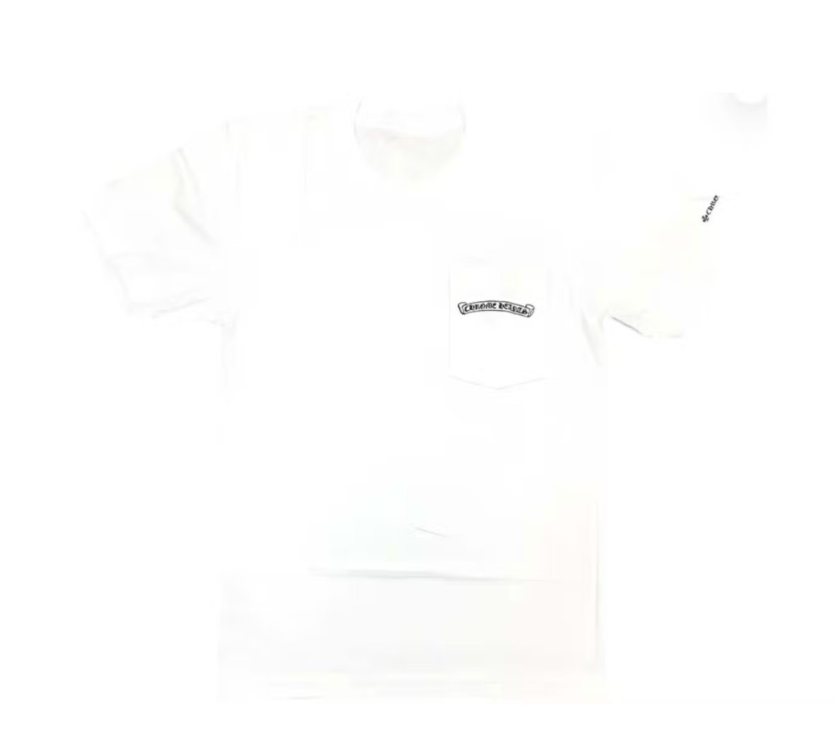 Chrome Hearts Scroll Pocket White Tee