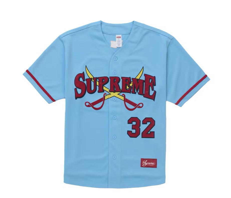Supreme Swords Baseball Jersey