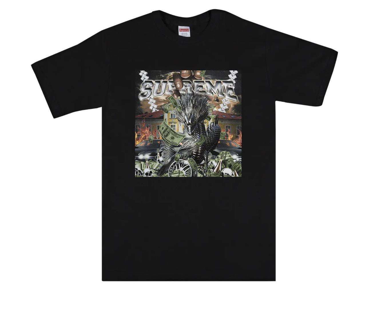Supreme Dragon Tee Black