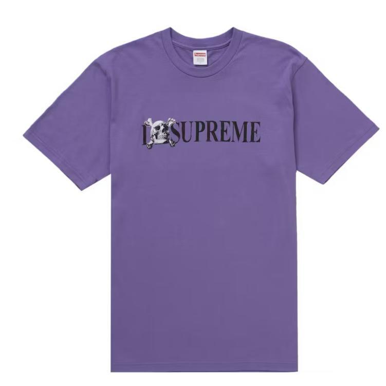 Supreme Skull Tee Purple