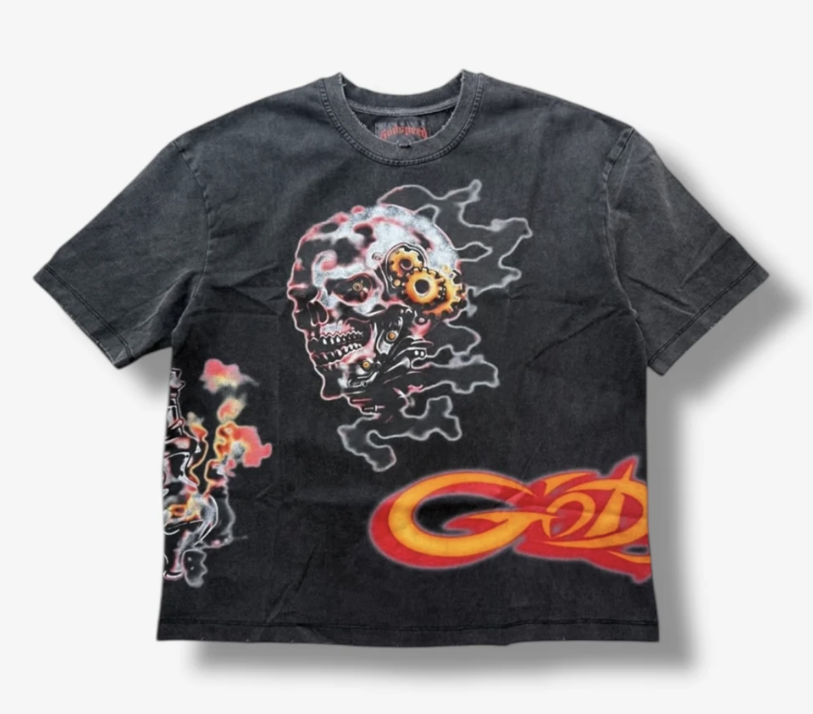 Godspeed PYP Tee Black Wash