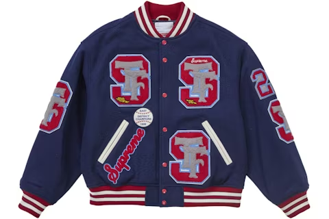 Supreme Drill Team Varsity Jacket Blue
