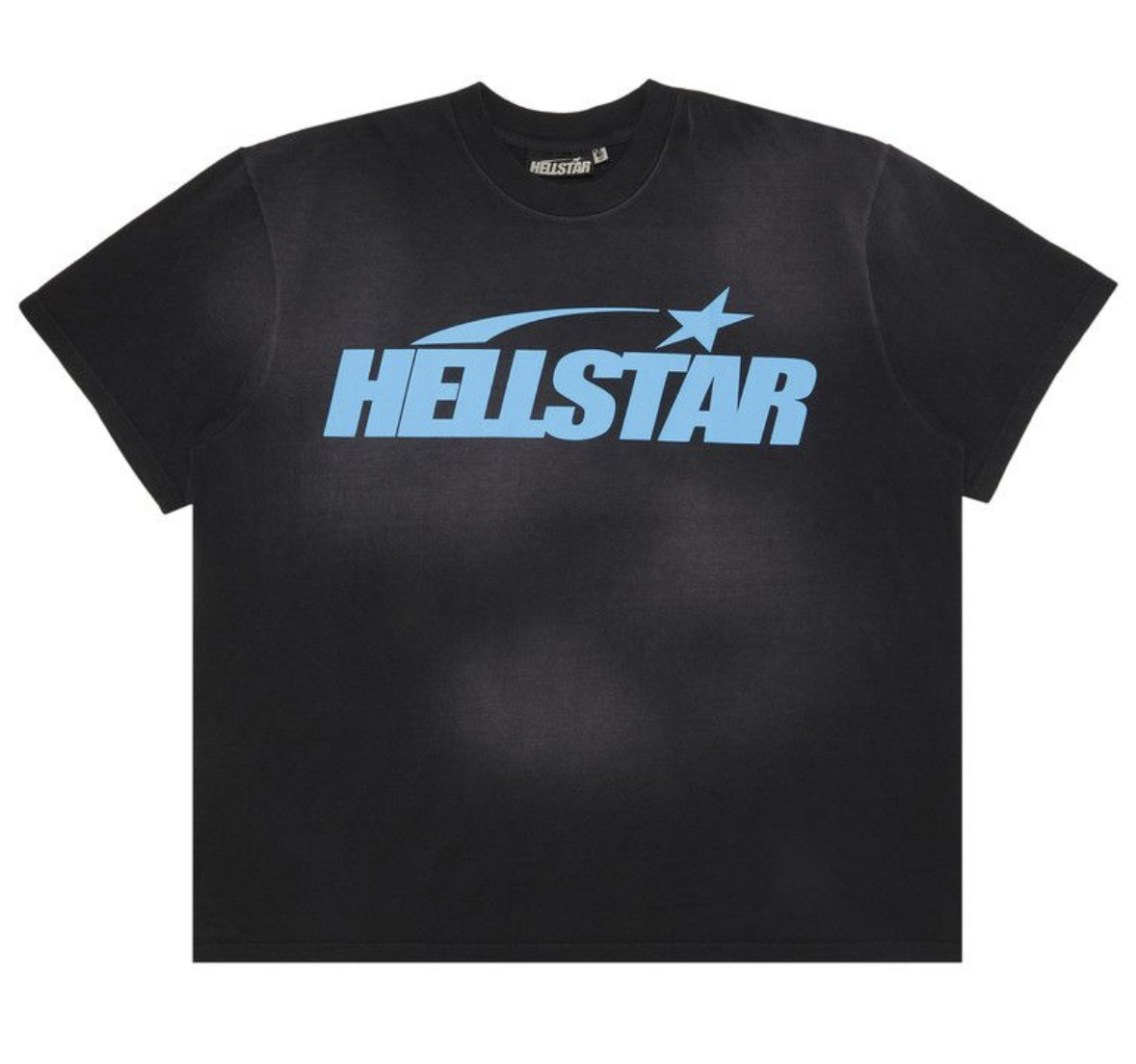 Hellstar Classic T-Shirt (Regular Print) 'Black/Blue'