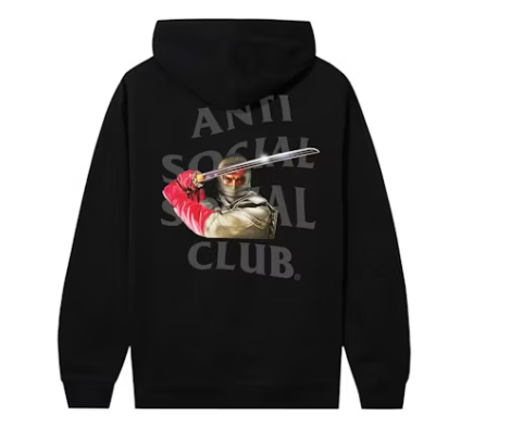 ASSC x Shinobi Blade Hoodie Black