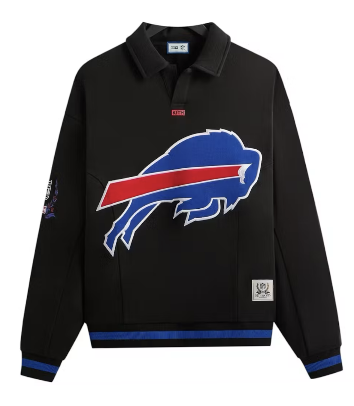 Kith x NFL Buffalo Bills Vintage Rugby Black