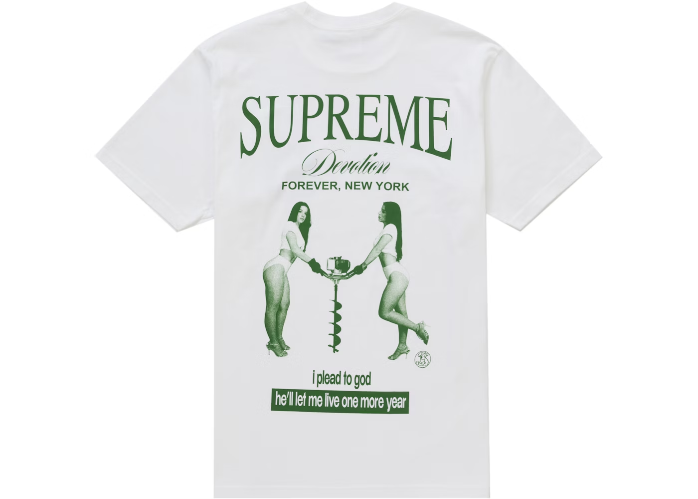 Supreme Devotion Tee White
