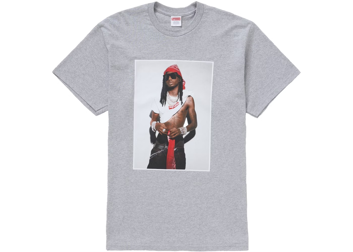 Supreme Carti Tee Grey
