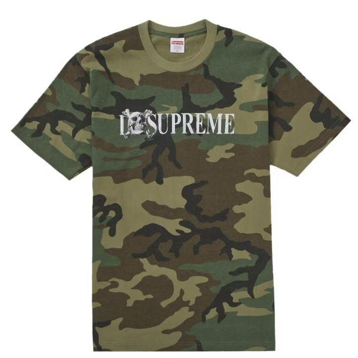 Supreme Skull Tee Camo