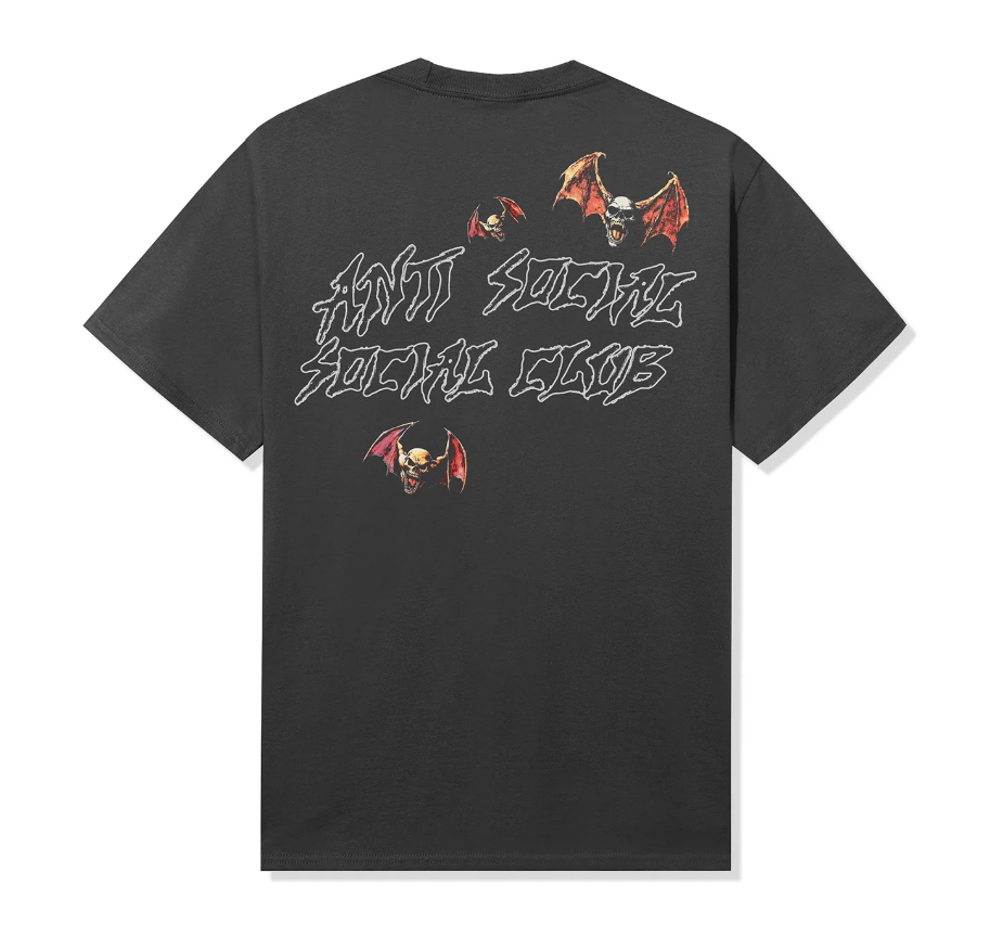 ASSC Get Metal Tee Charcoal