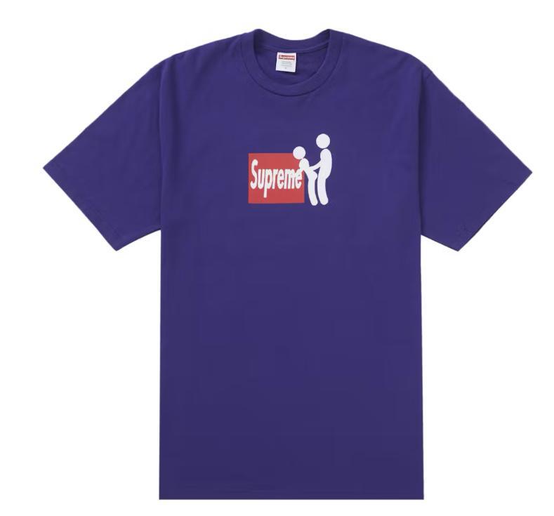Supreme Stick Tee Purple