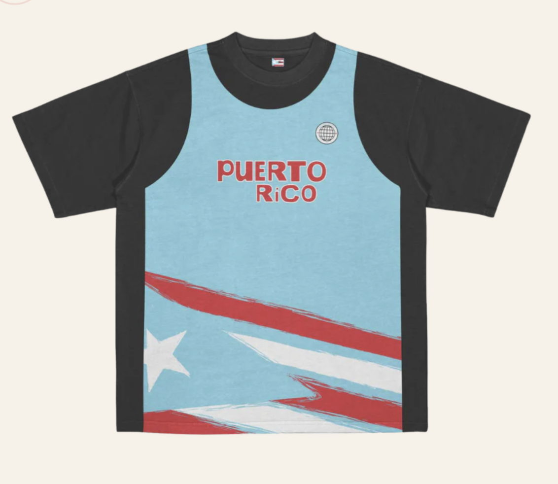 Bad Bunny Puerto Rico Jersey Blue