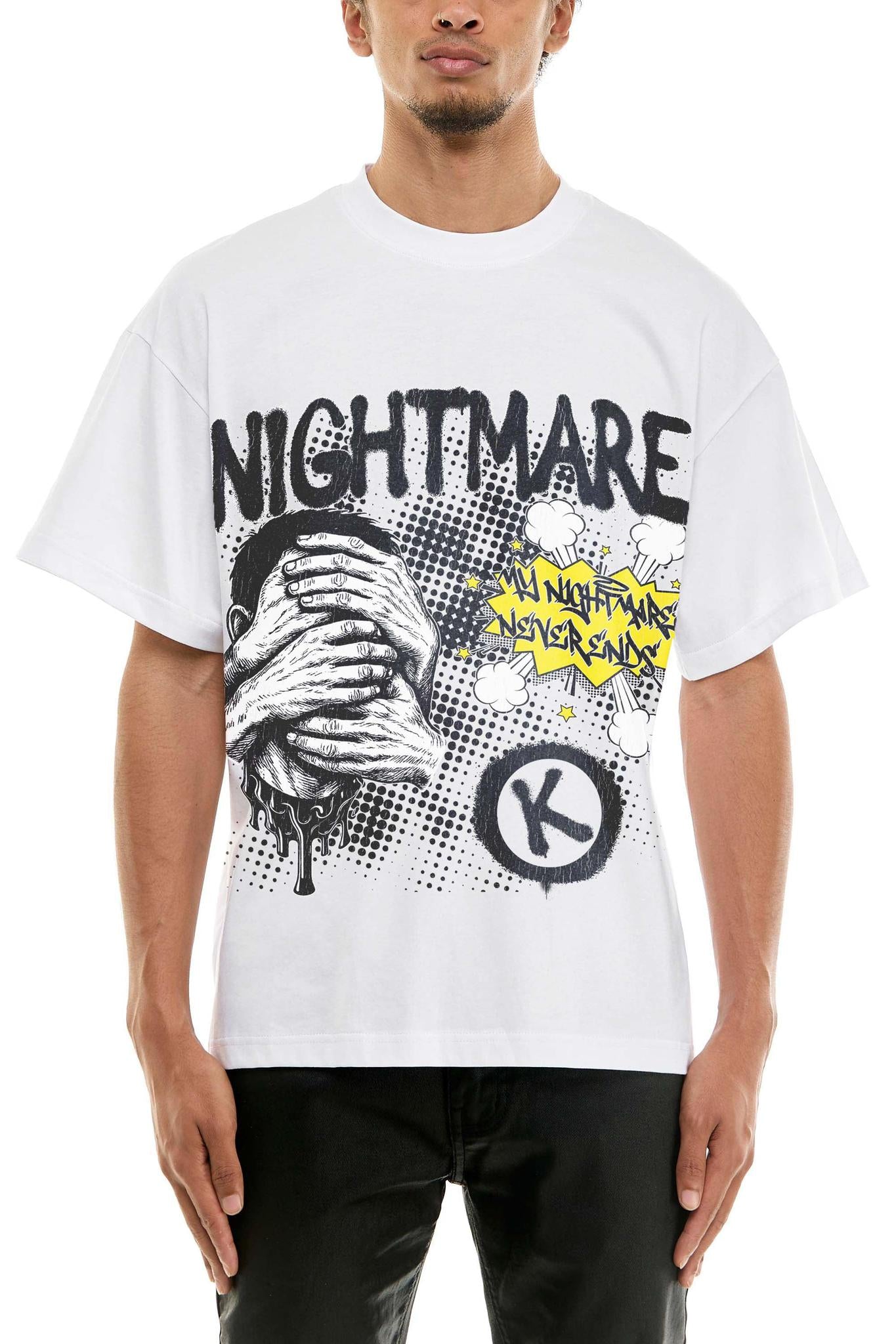 KDNK Nightmare Tee White
